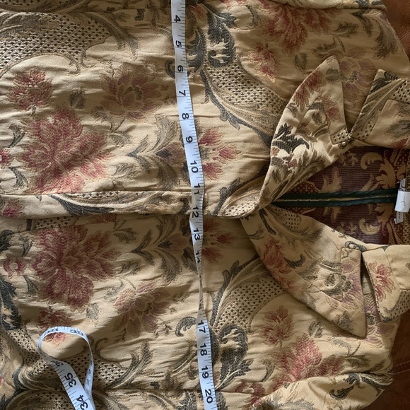 Dress Barn tapestry gold tone jacket sz 16 - Picture 5 of 5